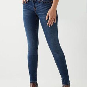 Truth + Theory Women's Blue Skinny Petite Western Style Casual Jeans Size 2 P